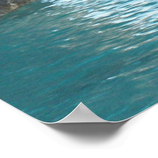 Poster Horseshoe Beach Bermuda (Coin)