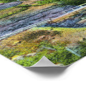 Poster Horseshoe Courbe Vue des chutes Bastion (Coin)