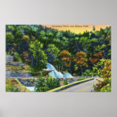 Poster Horseshoe Courbe Vue des chutes Bastion (Devant)