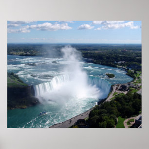 Poster Horseshoe Falls, Maid of the Mist "Niagra Falls",