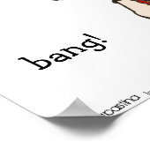 Poster horsin' autour de l'impression (Coin)