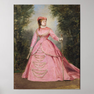Poster Hortense Schneider 1868