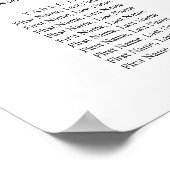 Poster Hortensia Bleu Eucalyptus 16 Tables PLAN DE TABLE (Coin)
