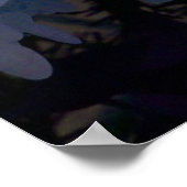 Poster Hortensia en bleu (Coin)