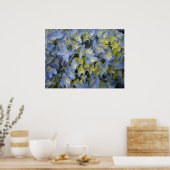 Poster hortensia en fleur (Cuisine)