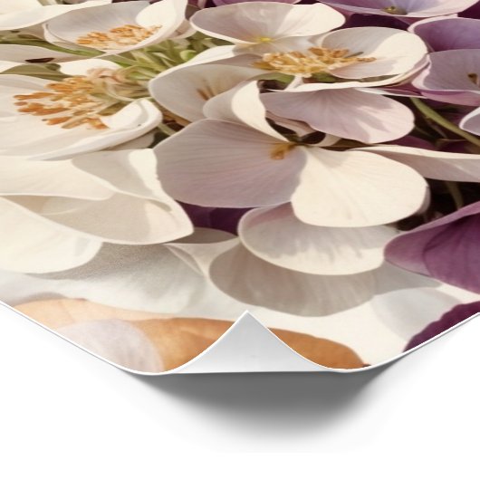 Poster Hortensias (Coin)