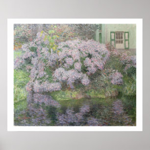 Poster Hortensias sur les rives de la Lys, 1898 (oi