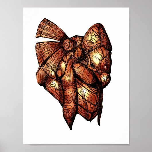 Poster Horus Helm (Devant)