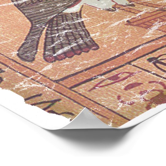 Poster Horus parle à Osiris (Coin)