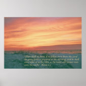 Poster Hosea 6:3 (Devant)