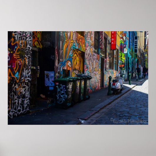 Poster Hosier Lane (Devant)