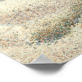 Poster Hospice et phare, Honfleur par Georges Seurat (Coin)