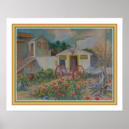 Poster Hospitalité Truro par Josephine Hopper (Devant)