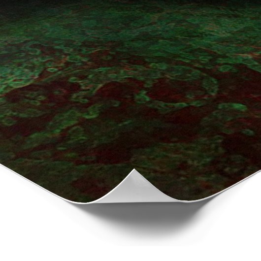 Poster Hosta mit Regentropfen (Coin)