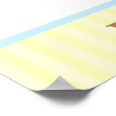 Poster Hot Air Balloon Children's Wall Art (Coin)