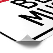 Poster Hot Blues Musicien (Coin)