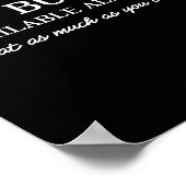 Poster Hot Buffet Available All Day Funny Meme  (Coin)