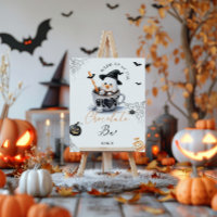 Hot Choco Bar Petit Boo Baby shower Halloween