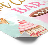Poster Hot Cocoa Bar Chocolate Nutcracker Ballerina Girl (Coin)