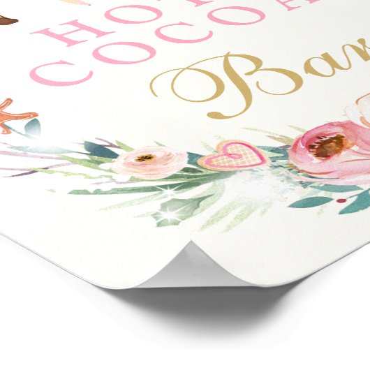 Poster Hot Cocoa Bar Nutcracker Terre De Sucres Anniversa (Coin)