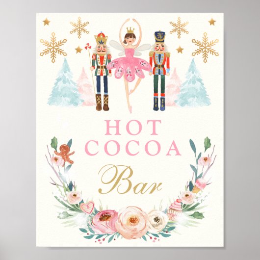Poster Hot Cocoa Bar Nutcracker Terre De Sucres Anniversa (Devant)