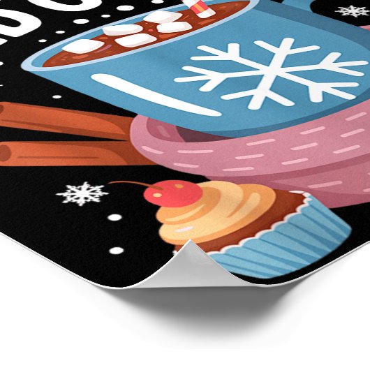 Poster Hot Cocoa Kind Of Day Cozy Winter Drink Lover Fest (Coin)