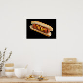 Poster Hot Dog (Cuisine)