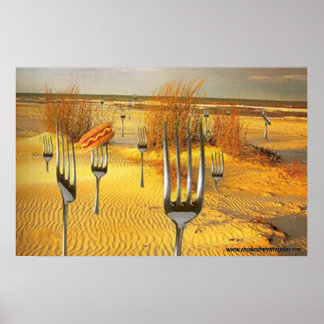 Poster Hot Dog Beach