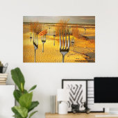 Poster Hot Dog Beach (Bureau à domicile)