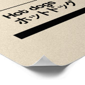 Poster Hot Dogs (Coin)