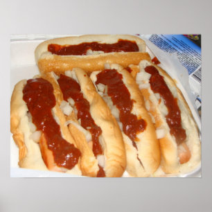 Poster hot dogs jibjab