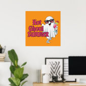 Poster Hot Ghoul Summer Tee (Bureau à domicile)