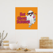 Poster Hot Ghoul Summer Tee (Cuisine)