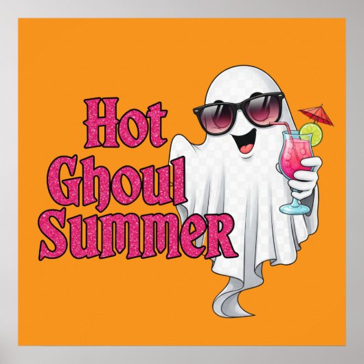 Poster Hot Ghoul Summer Tee (Devant)