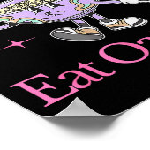 Poster Hot Girls Eat Oatmeal Funny Design (Coin)