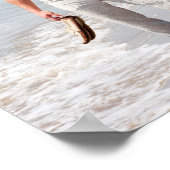 Poster Hot Guy Bare Poitrine Musculaire Abs Beach Shirles (Coin)