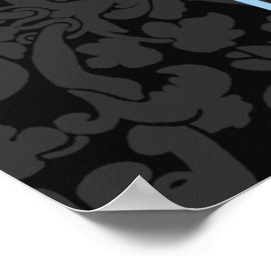 Poster Hot Pink Eiffel Tower in faux glitter (Coin)