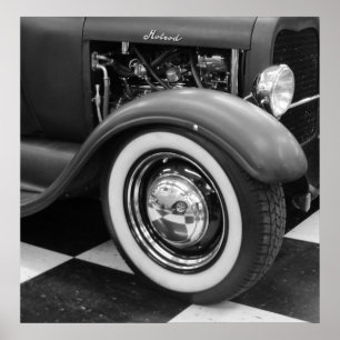 Poster Hot rod