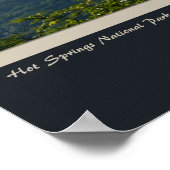 Poster Hot Springs National Park Rainforest Centennial Ed (Coin)