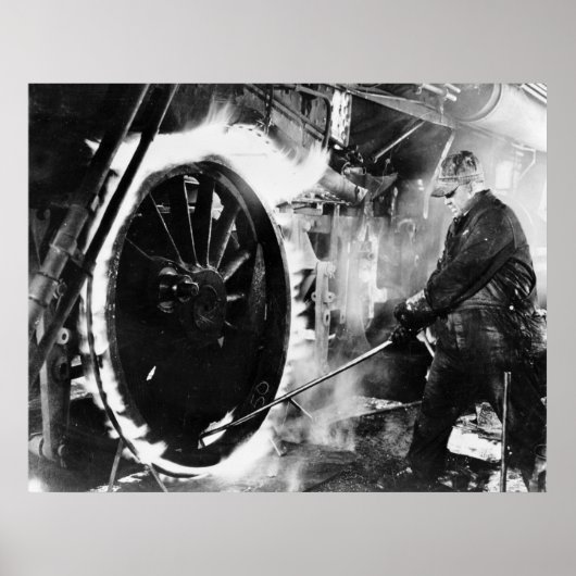 Poster Hot Wheel, 1940s (Devant)