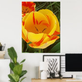 Poster Hot Yellow Tulip (Bureau à domicile)
