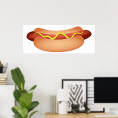 Poster Hotdog (Bureau à domicile)