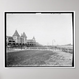 Poster Hôtel à Brighton Beach, N.Y. c1901