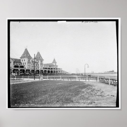 Poster Hôtel à Brighton Beach, N.Y. c1901 (Devant)