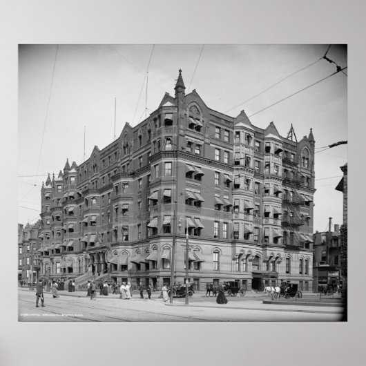 Poster Hotel Brunswick (Devant)