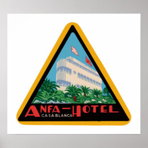 Poster Hôtel Casablanca d'Anfa