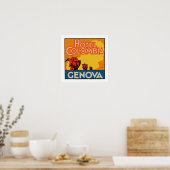 Poster Hotel Colombia Genova (Cuisine)