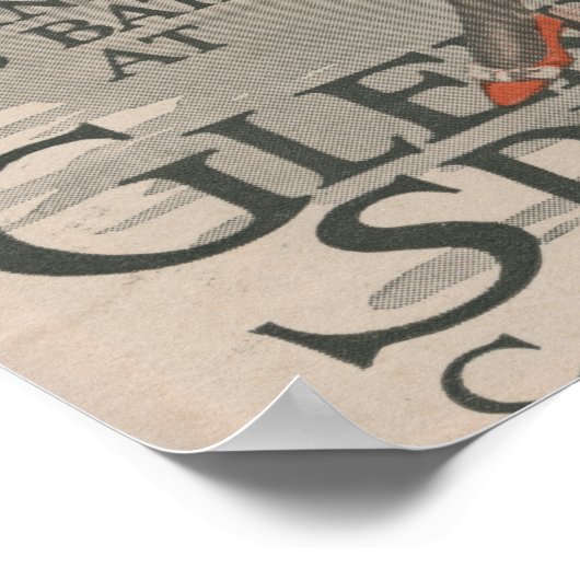 Poster Hotel Colorado & Bains (Coin)