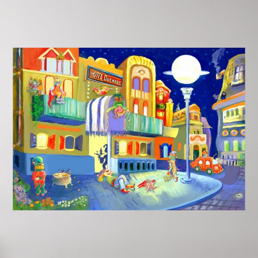 Poster ***Hôtel Colossal de Goblins*** (Devant)