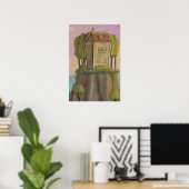 Poster Hôtel dans le ciel (Bureau à domicile)